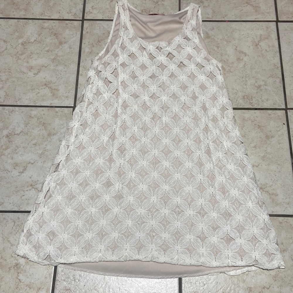 SJS LACE PATTERN DRESS (PetiteXL) - Picture 1 of 5